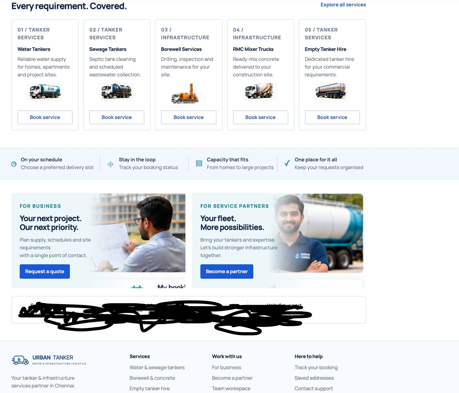 Urban Tanker services and business solutions